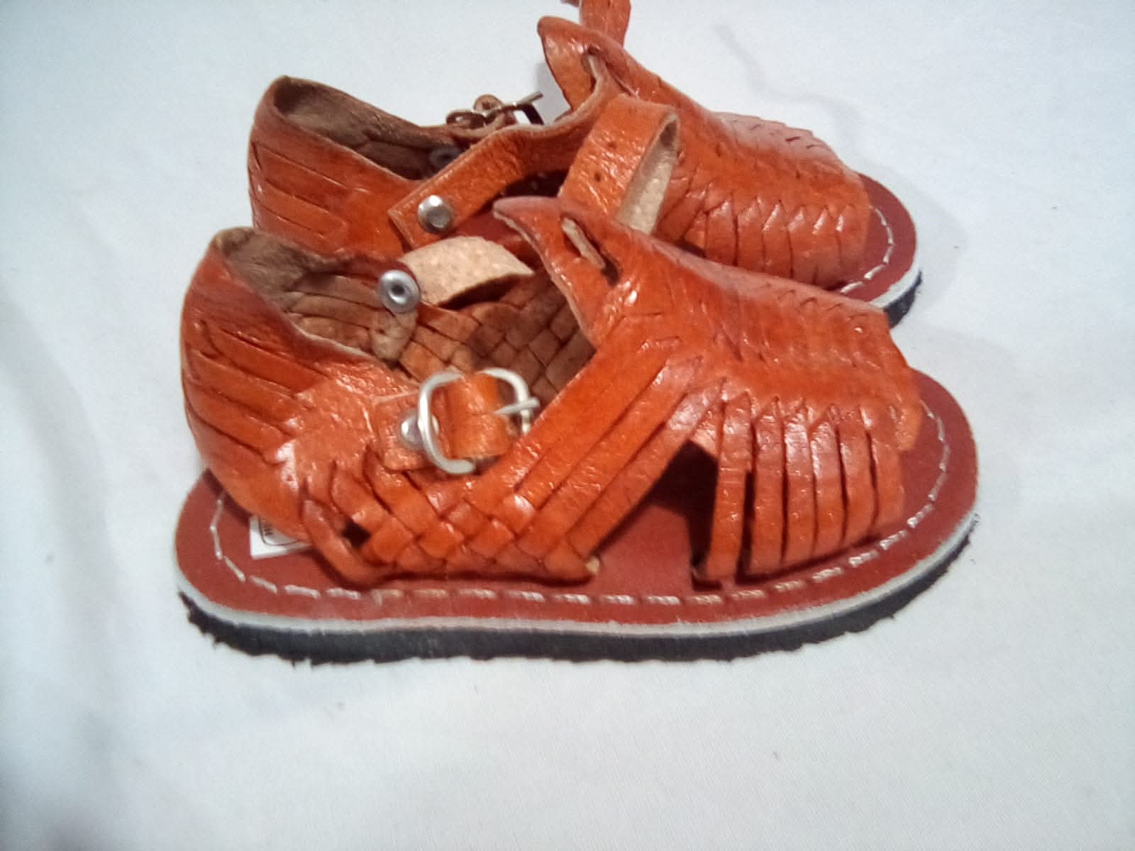 Huaraches de piel para niño Tallas 5 6 7 8 9 10 Mexico Artesanias Mexicanas