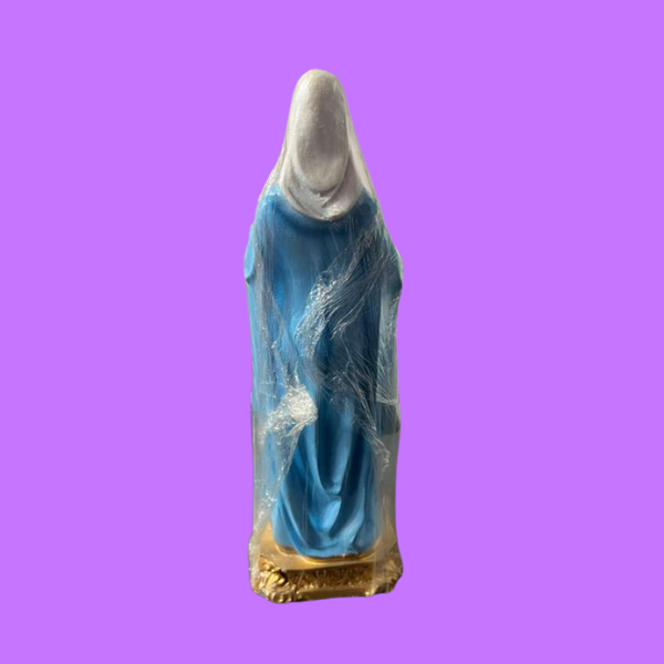 Virgin Mary Statue – Hand-Painted Religious Figure