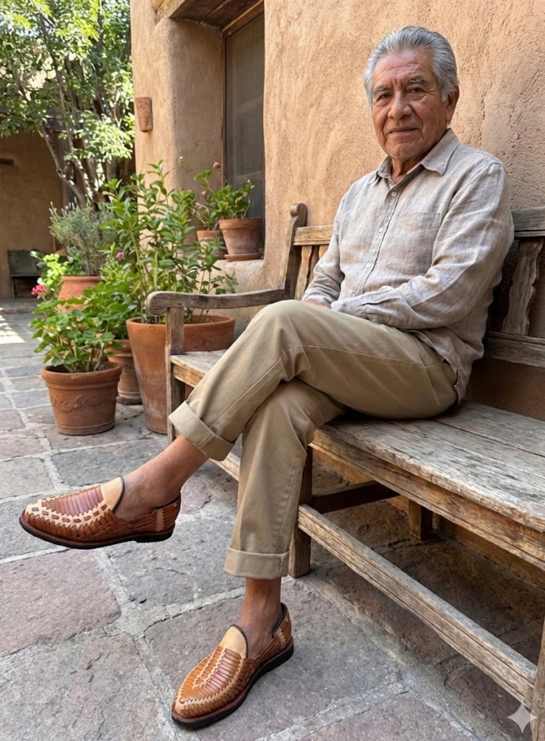 Huarache de hombre
