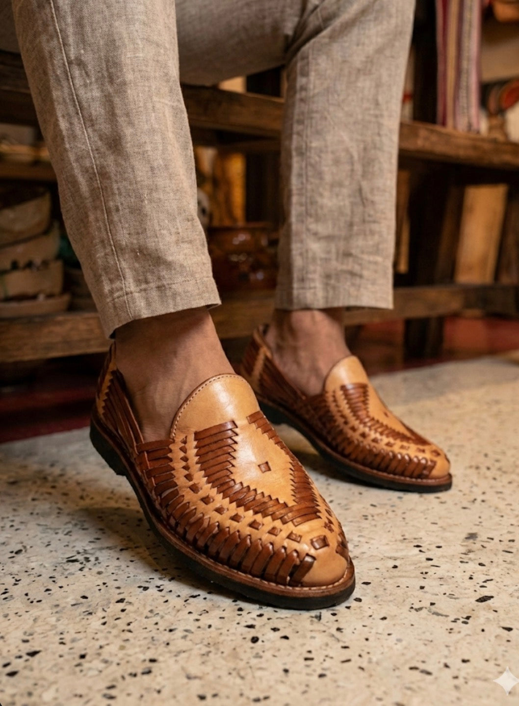 Huaraches de hombre